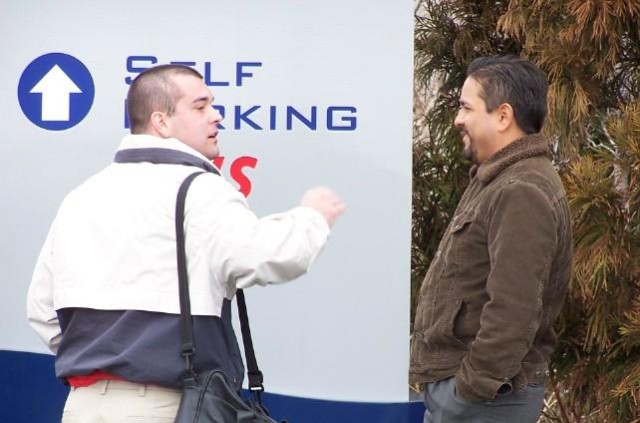 Tim Gruber witnesses to an atheist.