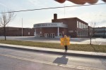 Faith outside Dover Area High School