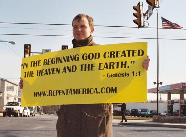 In the beginning God...